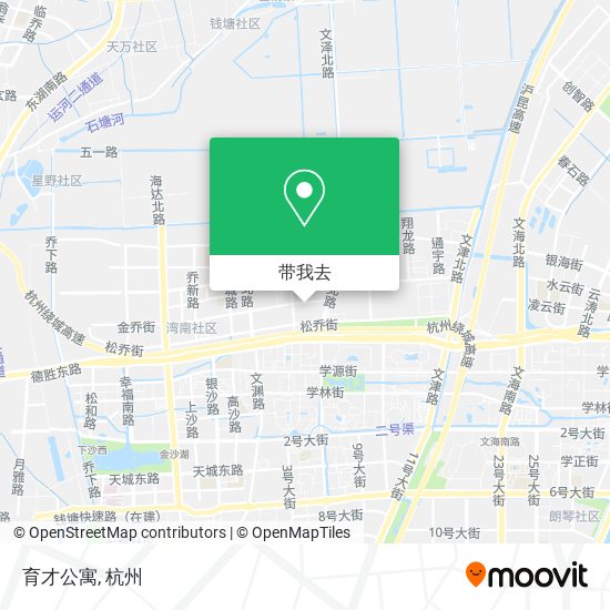 育才公寓地图