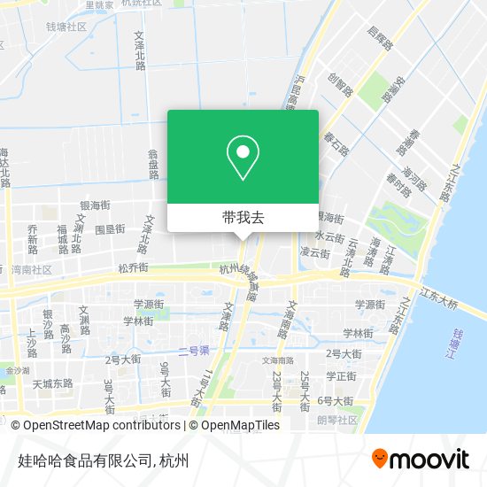 娃哈哈食品有限公司地图