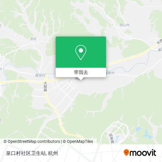 泉口村社区卫生站地图