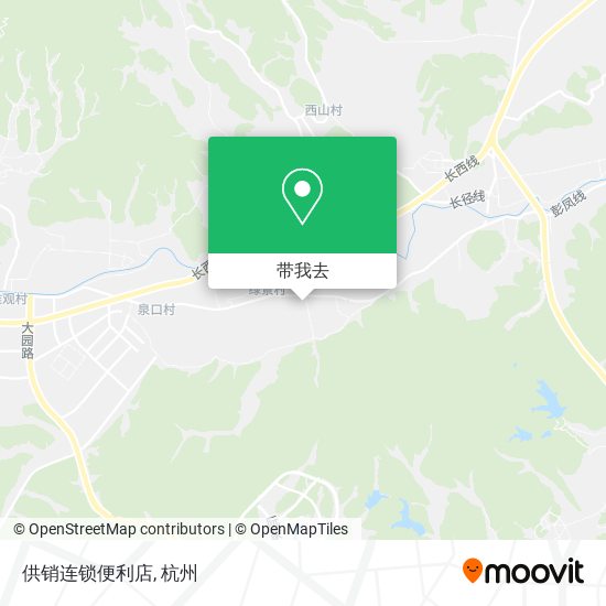 供销连锁便利店地图