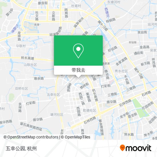 五幸公园地图