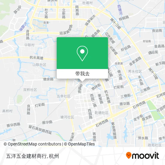 五洋五金建材商行地图