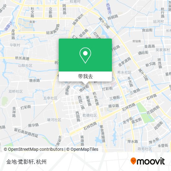 金地·鹭影轩地图