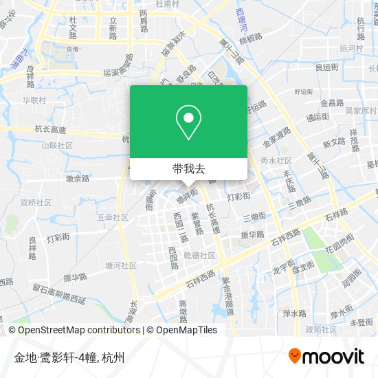 金地·鹭影轩-4幢地图