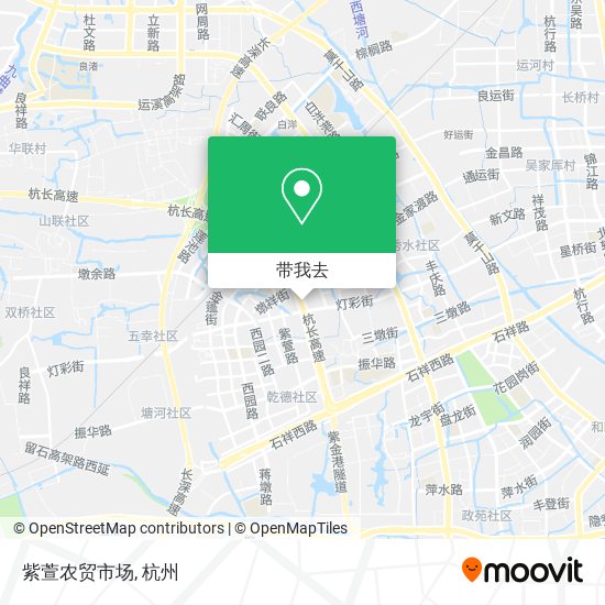 紫萱农贸市场地图