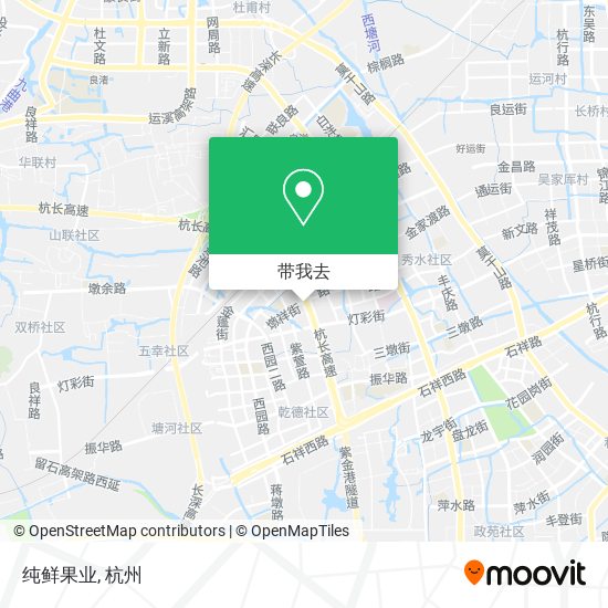 纯鲜果业地图