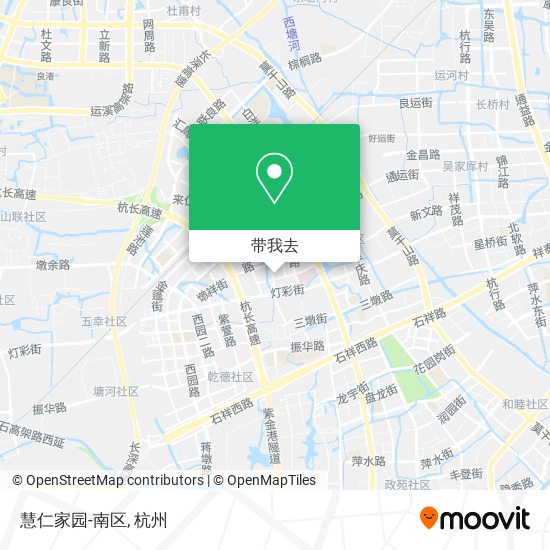 慧仁家园-南区地图