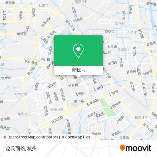 赵氏面馆地图