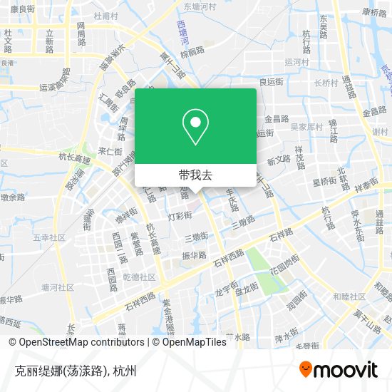 克丽缇娜(荡漾路)地图