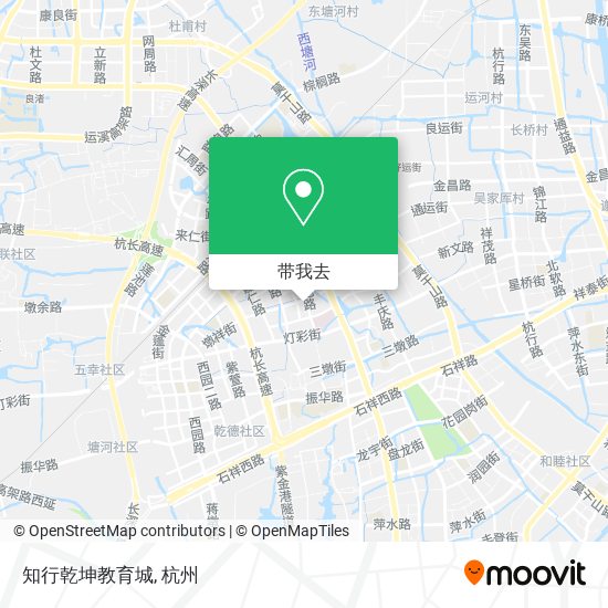 知行乾坤教育城地图