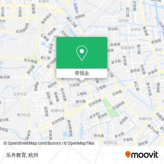 乐舟教育地图