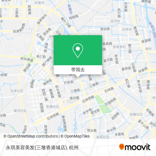 永琪美容美发(三墩香港城店)地图