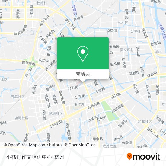 小桔灯作文培训中心地图