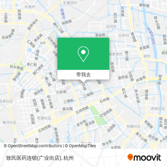 致民医药连锁(广业街店)地图