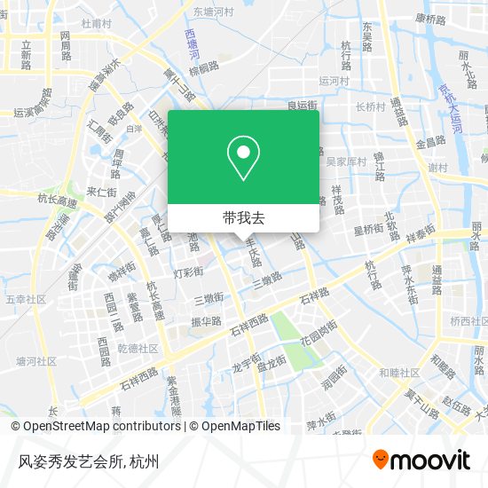 风姿秀发艺会所地图