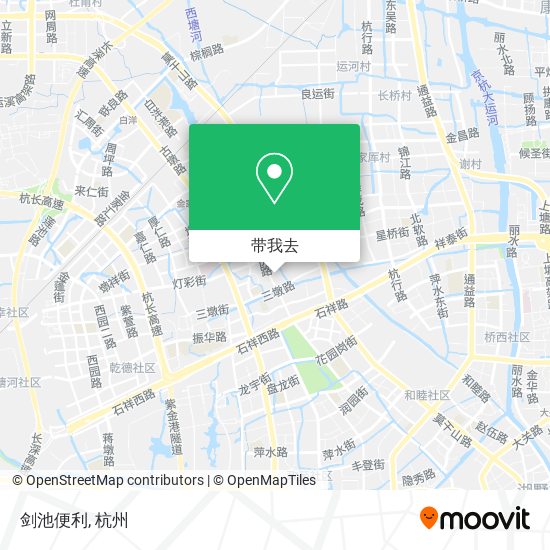 剑池便利地图