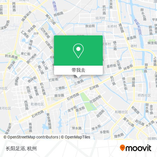 长阳足浴地图