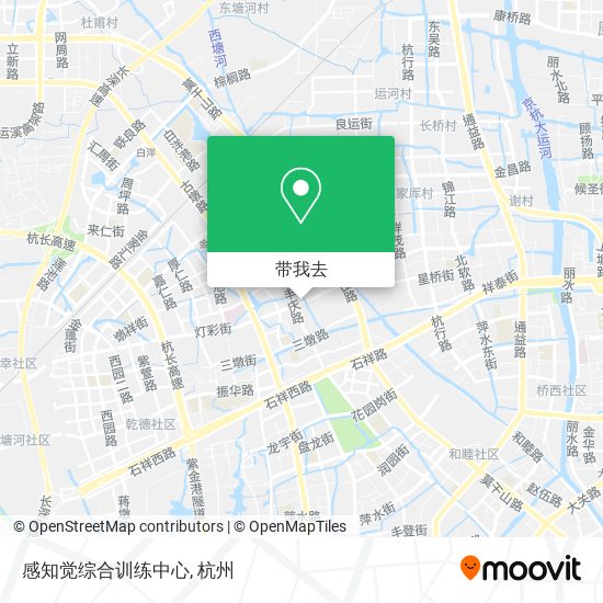 感知觉综合训练中心地图