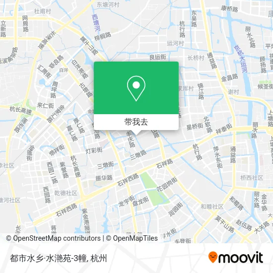 都市水乡·水滟苑-3幢地图