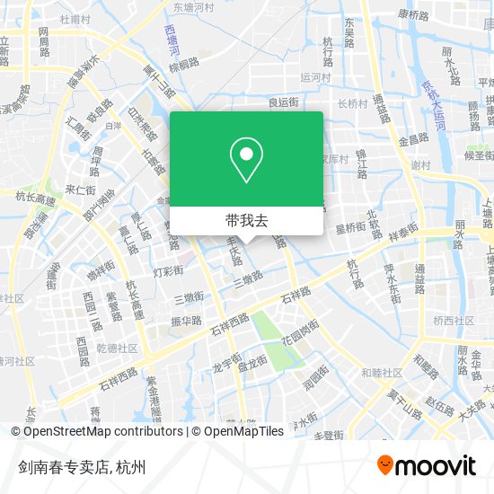剑南春专卖店地图