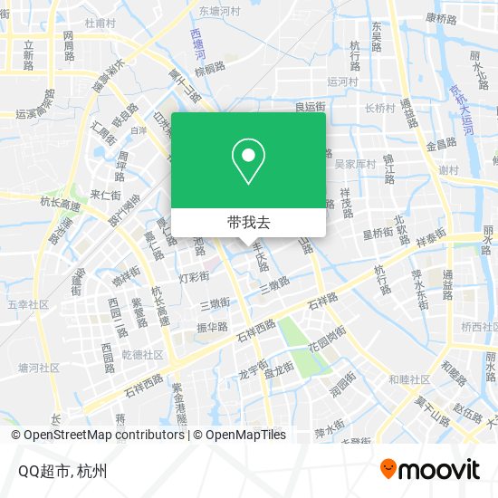 QQ超市地图