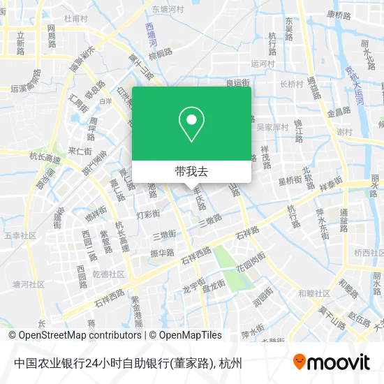 中国农业银行24小时自助银行(董家路)地图
