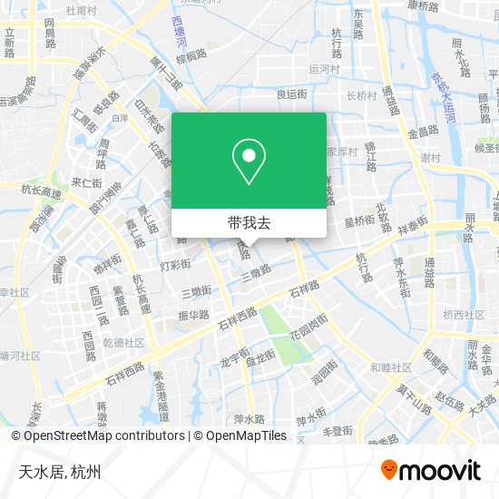 天水居地图