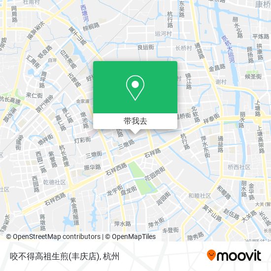 咬不得高祖生煎(丰庆店)地图
