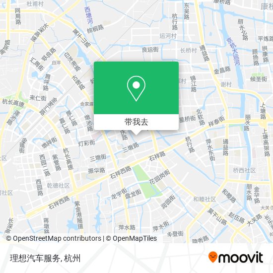 理想汽车服务地图
