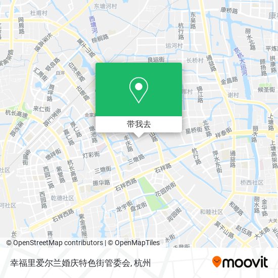 幸福里爱尔兰婚庆特色街管委会地图