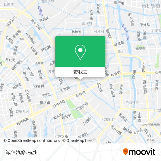 诚信汽修地图