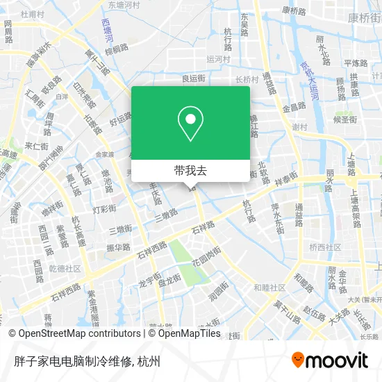 胖子家电电脑制冷维修地图