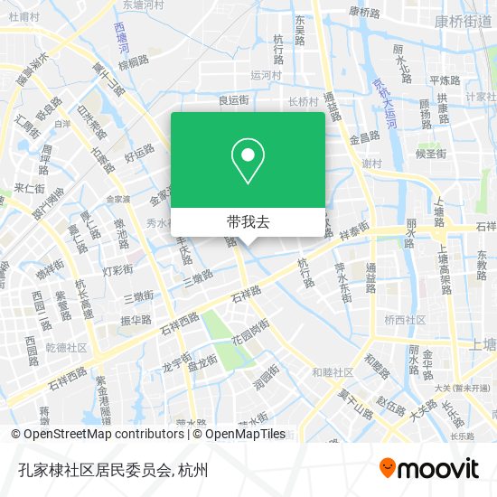 孔家棣社区居民委员会地图