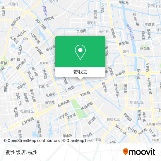衢州饭店地图