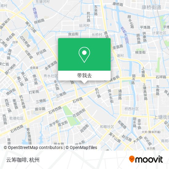 云筹咖啡地图