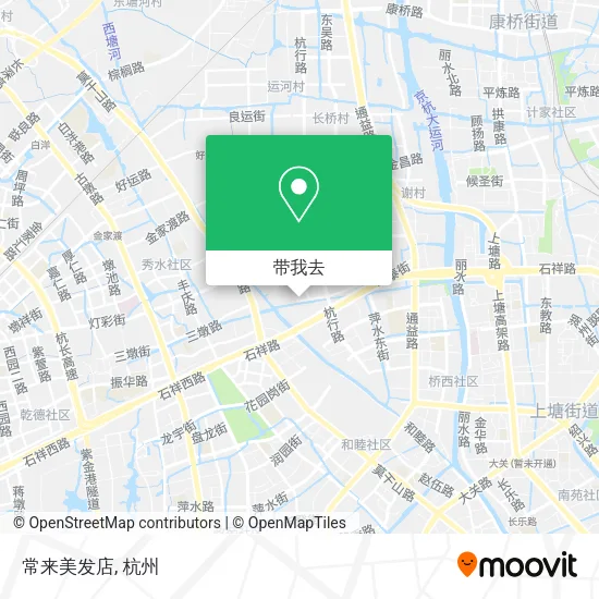 常来美发店地图