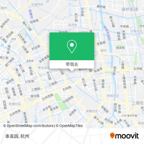 泰嘉园地图