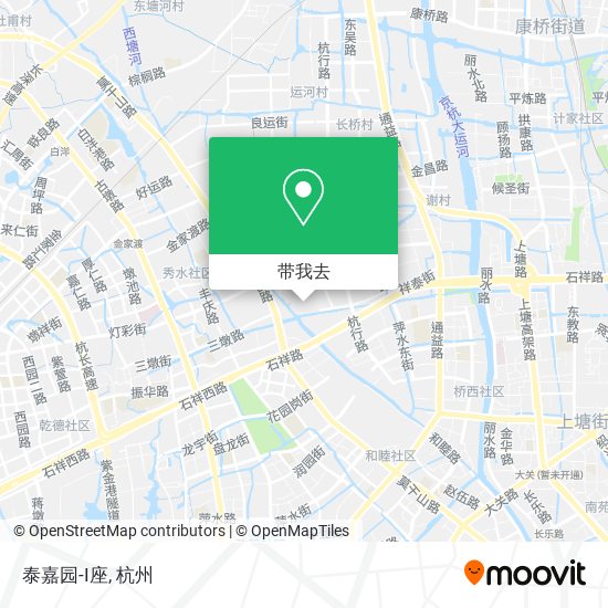 泰嘉园-I座地图