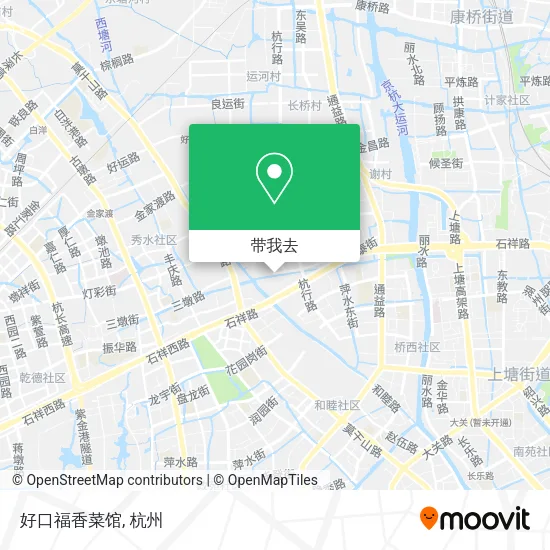好口福香菜馆地图