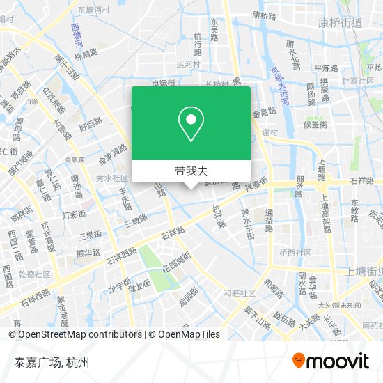 泰嘉广场地图