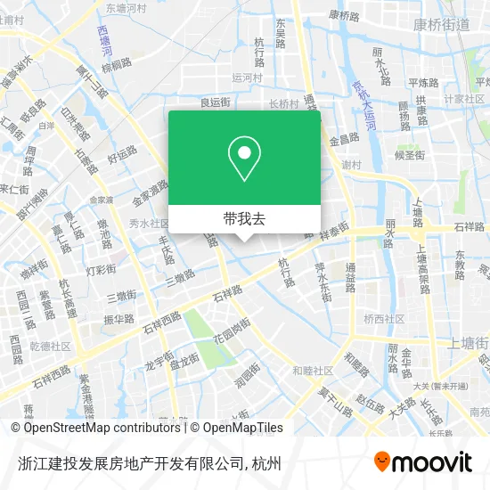 浙江建投发展房地产开发有限公司地图