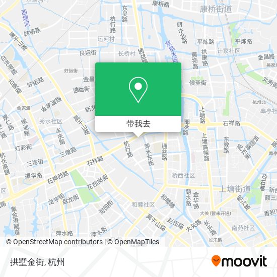拱墅金街地图