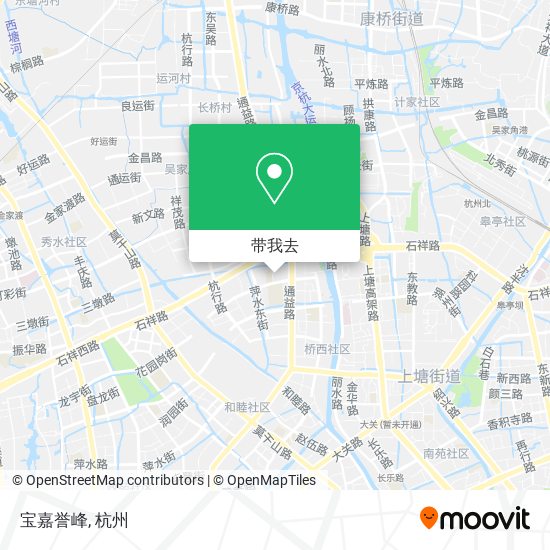 宝嘉誉峰地图