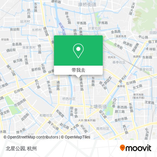 北星公园地图