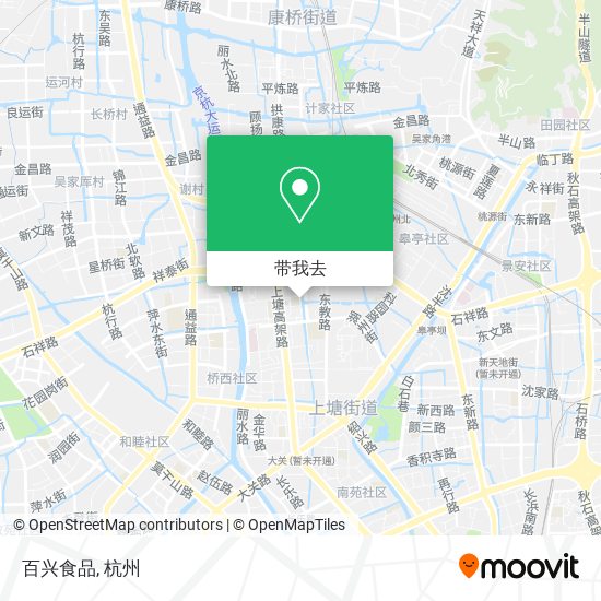 百兴食品地图