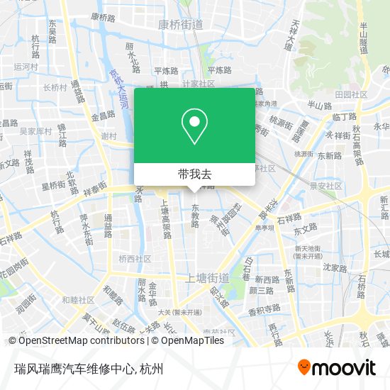 瑞风瑞鹰汽车维修中心地图