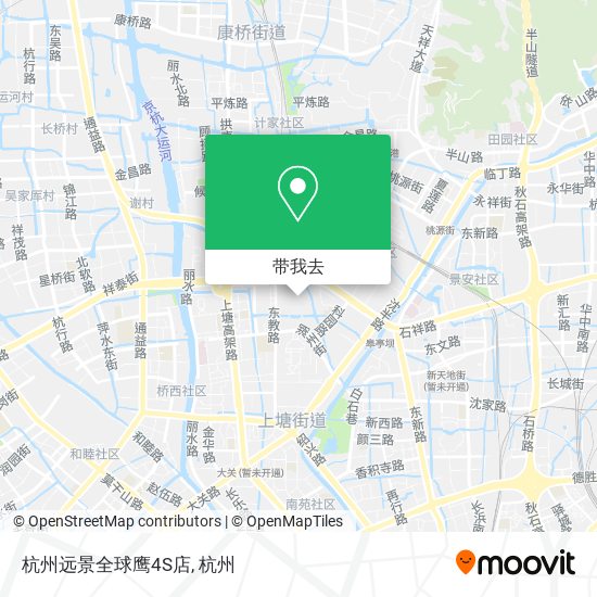 杭州远景全球鹰4S店地图