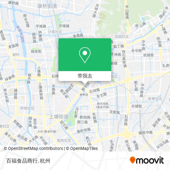 百福食品商行地图