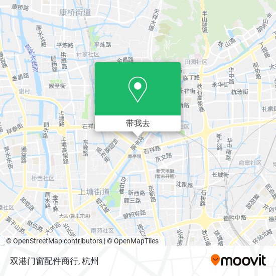 双港门窗配件商行地图