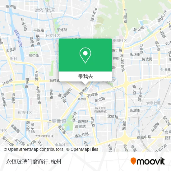 永恒玻璃门窗商行地图